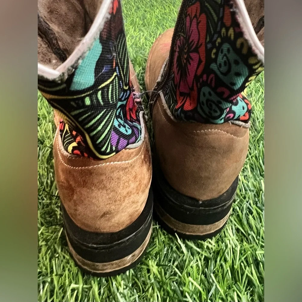 Cuernos Girls Western Boots Size 11 - Picture 4 of 10